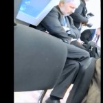  Regioninės politikos departamento direktorius Arūnas Plikšnys tarptautiniuose susitikimuose miega(video)