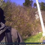Videodrama JAV greitkelyje- policininko akistata su nusikaltėliu