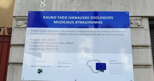 Kas remontuoja Kauno T.Ivanausko zoologijos muziejų- statybininkai ar nusikaltėliai?