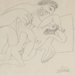 Picasso erotinis eskizas aukcione parduodamas už pusę milijono svarų sterlingų