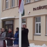Pagėgiuose iškilmingai iškelta Mažosios Lietuvos vėliava